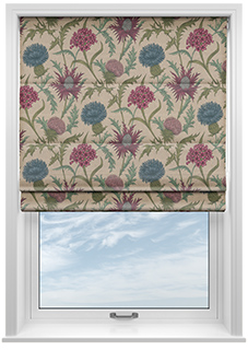 Acanthium, Foxglove - Roman Blind